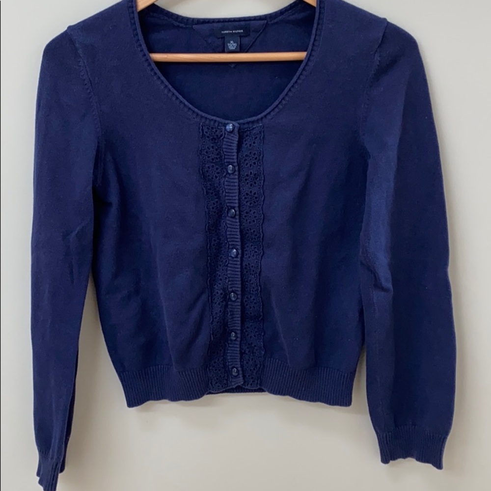 Tommy Hilfiger Navy Cardigan